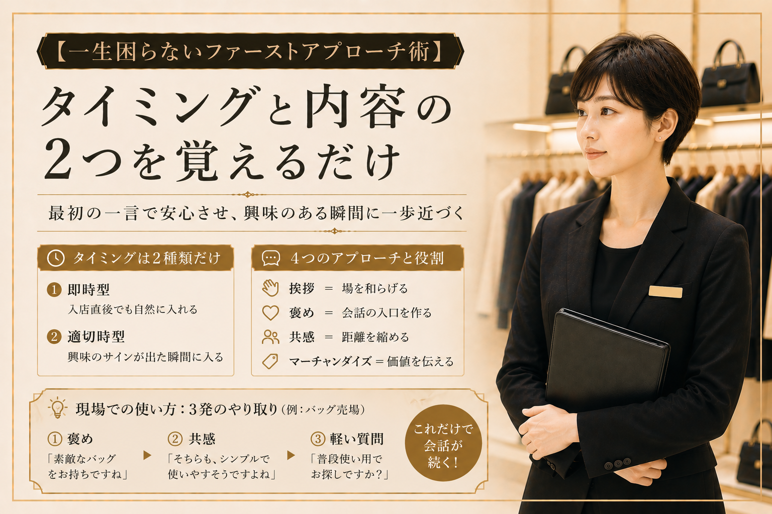 一生困らないファーストアプローチ術